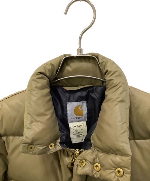 CarHartt（カーハート）CarHartt (カーハート) ダウンジャケット カーキ サイズ:Sの古着・服飾アイテム