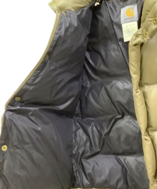 CarHartt（カーハート）CarHartt (カーハート) ダウンジャケット カーキ サイズ:Sの古着・服飾アイテム