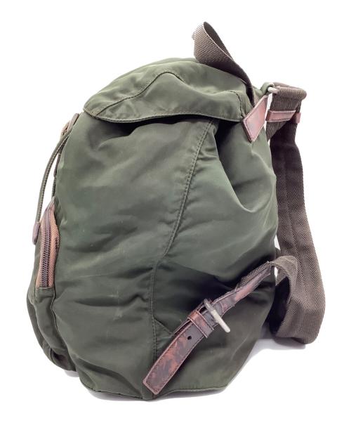 PRADA（プラダ）PRADA (プラダ) リュック グリーンの古着・服飾アイテム