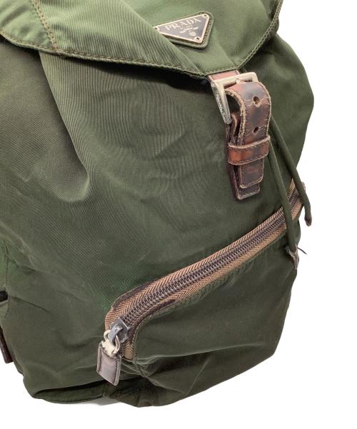 PRADA（プラダ）PRADA (プラダ) リュック グリーンの古着・服飾アイテム