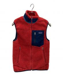 Patagonia（パタゴニア）の古着「クラシックレトロXベスト」｜レッド×ネイビー