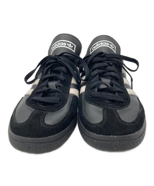 SHUKYU × E-WAX × adidas Originals（シュウキュウ×イーワックス×アディダスオリジナルス）SHUKYU × E-WAX × adidas Originals (シュウキュウ×イーワックス×アディダスオリジナルス) HANDBALL SPEZIAL(ハンドボール スペツィアル) ブラック サイズ:27.5cmの古着・服飾アイテム