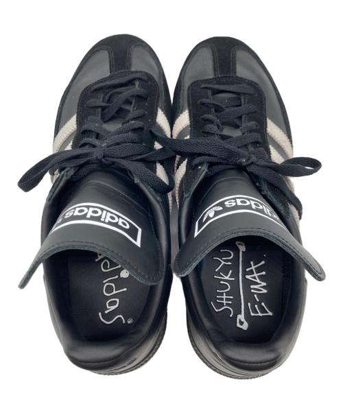 SHUKYU × E-WAX × adidas Originals（シュウキュウ×イーワックス×アディダスオリジナルス）SHUKYU × E-WAX × adidas Originals (シュウキュウ×イーワックス×アディダスオリジナルス) HANDBALL SPEZIAL(ハンドボール スペツィアル) ブラック サイズ:27.5cmの古着・服飾アイテム