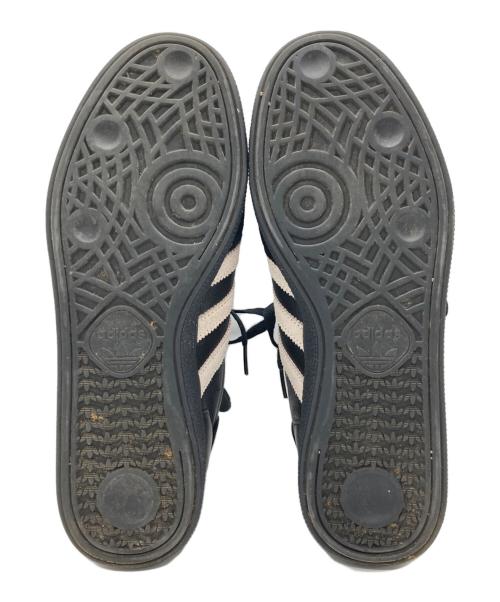 SHUKYU × E-WAX × adidas Originals（シュウキュウ×イーワックス×アディダスオリジナルス）SHUKYU × E-WAX × adidas Originals (シュウキュウ×イーワックス×アディダスオリジナルス) HANDBALL SPEZIAL(ハンドボール スペツィアル) ブラック サイズ:27.5cmの古着・服飾アイテム