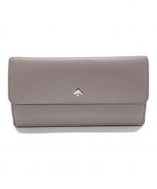 Kate Spade（ケイトスペード）の古着「ロングウォレット」｜グレー