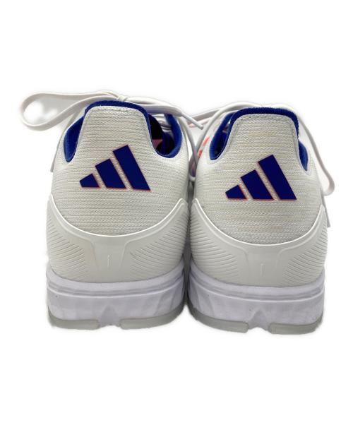 adidas（アディダス）adidas (アディダス) トレーニングシューズ ホワイト×ブルー サイズ:28.0cmの古着・服飾アイテム