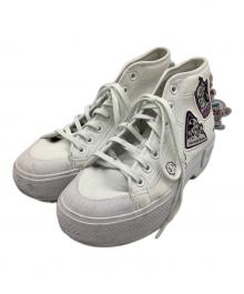 adidas Originals×DISNEY（アディダスオリジナル×ディズニー）の古着「ハイカットスニーカー」｜ホワイト