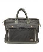 PORTERポーター）の古着「2WAYビジネスバッグ」｜ブラック