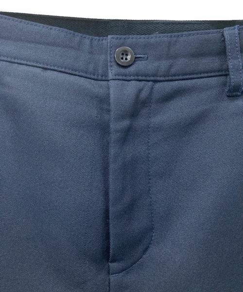 sacai（サカイ）sacai (サカイ) サイドフリンジパンツ ネイビー サイズ:M(2)の古着・服飾アイテム