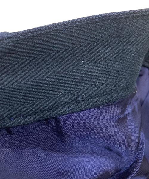 sacai（サカイ）sacai (サカイ) サイドフリンジパンツ ネイビー サイズ:M(2)の古着・服飾アイテム