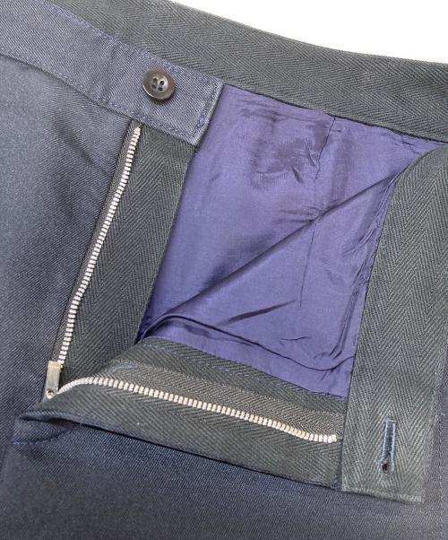 sacai（サカイ）sacai (サカイ) サイドフリンジパンツ ネイビー サイズ:M(2)の古着・服飾アイテム