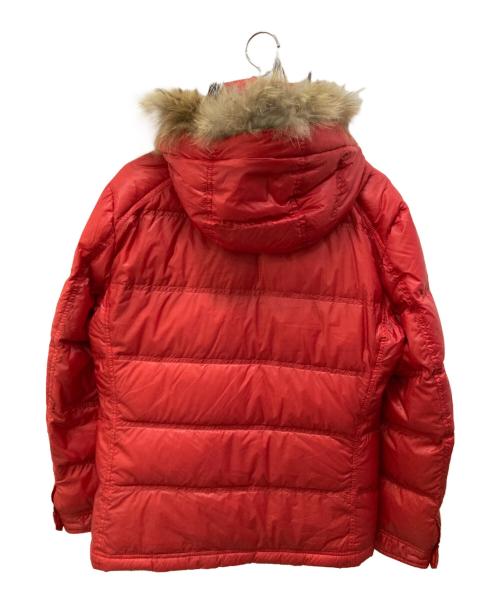 BURBERRY BLACK LABEL（バーバリーブラックレーベル）BURBERRY BLACK LABEL (バーバリーブラックレーベル) ライナー付ダウンジャケット レッド サイズ:Lの古着・服飾アイテム