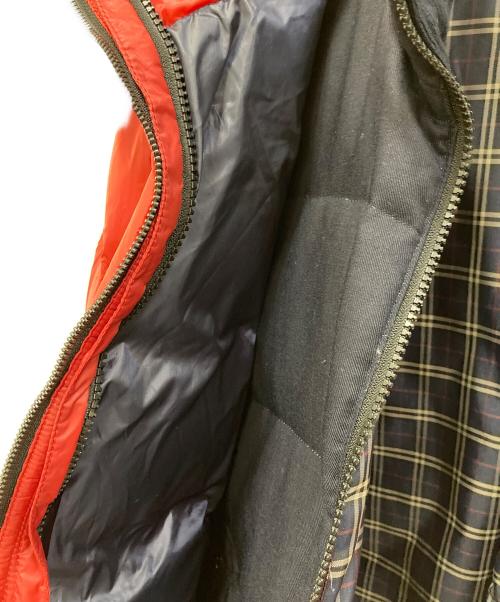 BURBERRY BLACK LABEL（バーバリーブラックレーベル）BURBERRY BLACK LABEL (バーバリーブラックレーベル) ライナー付ダウンジャケット レッド サイズ:Lの古着・服飾アイテム