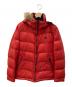 BURBERRY BLACK LABEL（バーバリーブラックレーベル）の古着「ライナー付ダウンジャケット」｜レッド