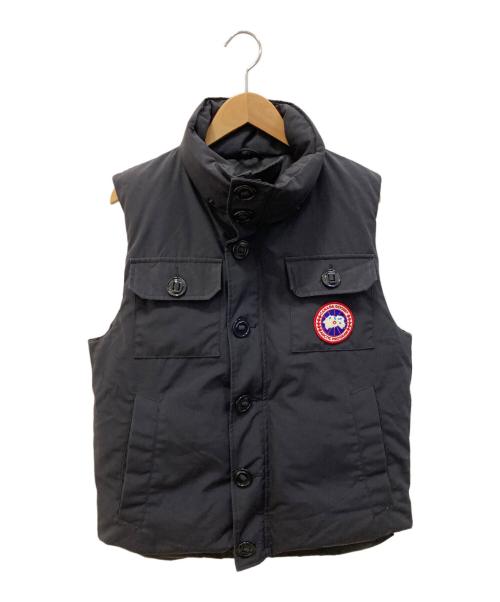 CANADA GOOSE（カナダグース）CANADA GOOSE (カナダグース) ダウンベスト ブラック サイズ:Mの古着・服飾アイテム