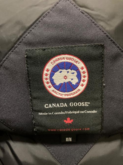 CANADA GOOSE（カナダグース）CANADA GOOSE (カナダグース) ダウンベスト ブラック サイズ:Mの古着・服飾アイテム