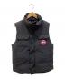 CANADA GOOSE（カナダグース）の古着「ダウンベスト」｜ブラック