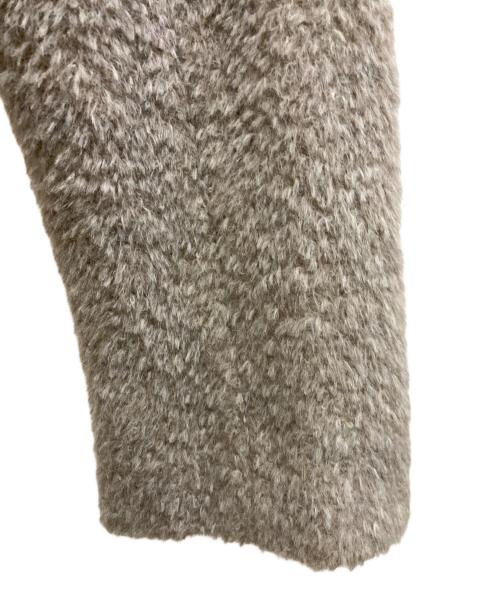 Max Mara Studio（マックスマーラ ストゥディオ）Max Mara Studio (マックスマーラ ストゥディオ) アルパカ×ウールコート グレージュ サイズ:36の古着・服飾アイテム