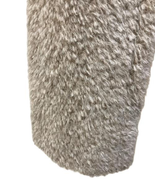Max Mara Studio（マックスマーラ ストゥディオ）Max Mara Studio (マックスマーラ ストゥディオ) アルパカ×ウールコート グレージュ サイズ:36の古着・服飾アイテム