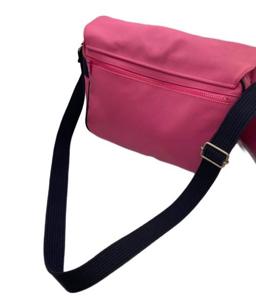 LACOSTE（ラコステ）LACOSTE (ラコステ) ショルダーバッグ ピンク×ブラックの古着・服飾アイテム