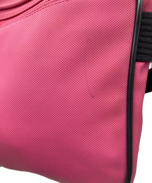LACOSTE（ラコステ）LACOSTE (ラコステ) ショルダーバッグ ピンク×ブラックの古着・服飾アイテム