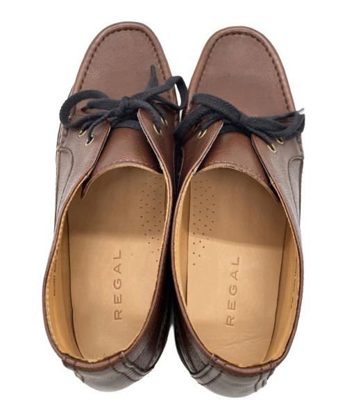 REGAL（リーガル）REGAL (リーガル) レザーシューズ ブラウン サイズ:26.5cmの古着・服飾アイテム
