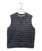 ORCIVALオーシバル）の古着「インナーダウンベスト」｜グレー