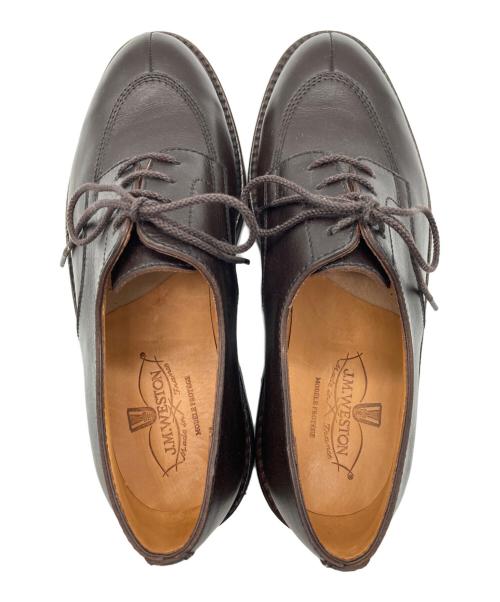 J.M.WESTON（ジェイエムウエストン）J.M.WESTON (ジェイエムウエストン) スプリットトゥダービー ブラウン サイズ:6 1/2 Dの古着・服飾アイテム