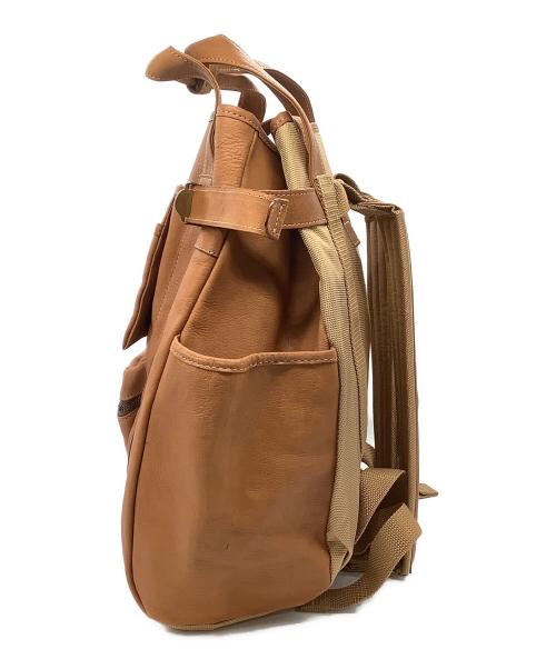 PORTER（ポーター）PORTER (ポーター) CASTER (キャスター) リュック ブラウンの古着・服飾アイテム