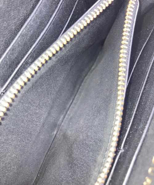 TORY BURCH（トリーバーチ）TORY BURCH (トリーバーチ) ラウンドファスナー財布 ブラックの古着・服飾アイテム