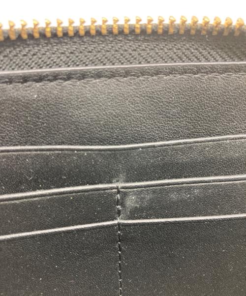 TORY BURCH（トリーバーチ）TORY BURCH (トリーバーチ) ラウンドファスナー財布 ブラックの古着・服飾アイテム