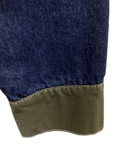 BANDAI（バンダイ）BANDAI (バンダイ) ガンダム (ガンダム) カバーオール インディゴ×カーキ サイズ:Mの古着・服飾アイテム