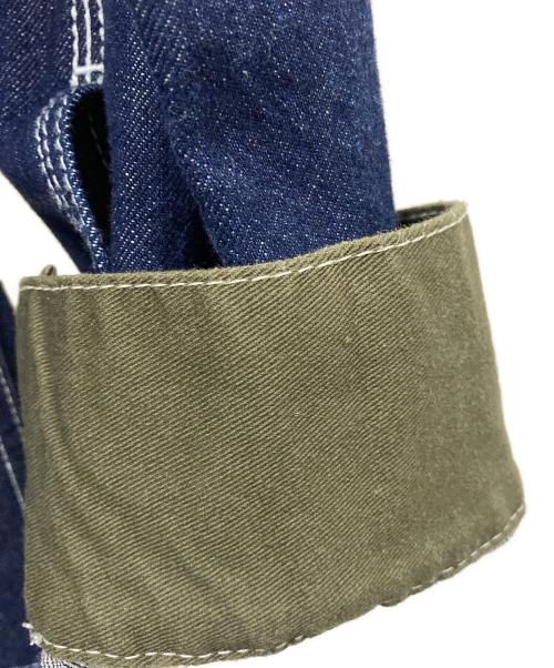 BANDAI（バンダイ）BANDAI (バンダイ) ガンダム (ガンダム) カバーオール インディゴ×カーキ サイズ:Mの古着・服飾アイテム