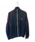 FRED PERRY（フレッドペリー）の古着「トラックジャケット」｜ネイビー×レッド