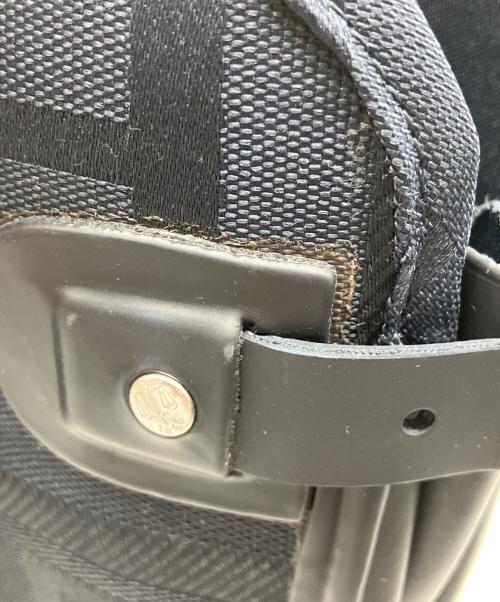 HUNTER（ハンター）HUNTER (ハンター) リファインドジャカードショートブーツ ネイビー サイズ:36の古着・服飾アイテム