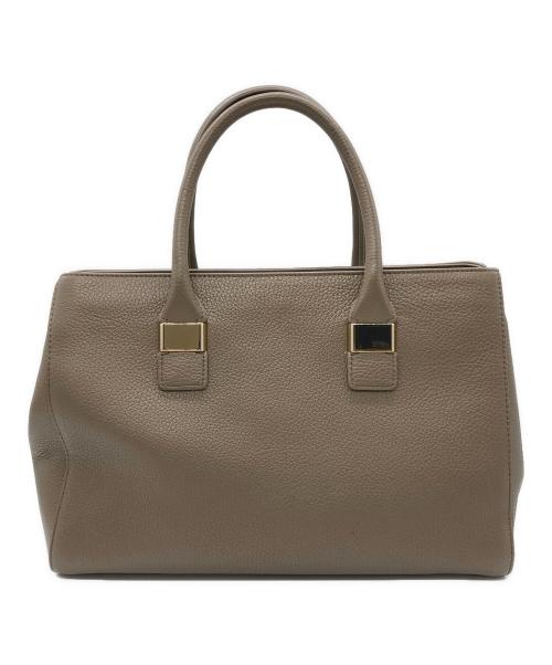 FURLA（フルラ）FURLA (フルラ) 2WAYトートバッグ ブラウンの古着・服飾アイテム