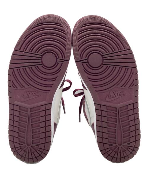 NIKE（ナイキ）NIKE (ナイキ) AIR JORDAN 1 RETRO HIGH OG ホワイト×パープル サイズ:26.5cmの古着・服飾アイテム