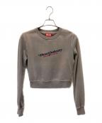 DIESELディーゼル）の古着「スウェット」｜グレー