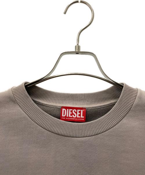 DIESEL（ディーゼル）DIESEL (ディーゼル) スウェット グレー サイズ:Sの古着・服飾アイテム