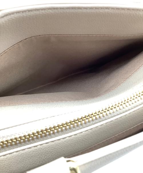 Samantha Vega（サマンサベガ）Samantha Vega (サマンサベガ) 2WAYハンドバッグ ベージュ×ブルーの古着・服飾アイテム