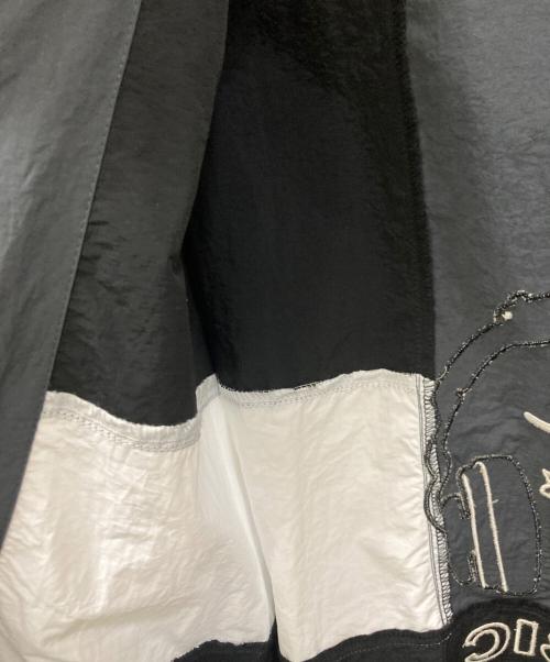 graniph（グラニフ）graniph (グラニフ) ナイロンパーカー ブラック×ホワイト サイズ:XL 未使用品の古着・服飾アイテム