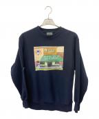 SHARDY SELF HELP BOOKSシェイディーセルフヘルプブックス）の古着「プリントスウェット」｜ネイビー