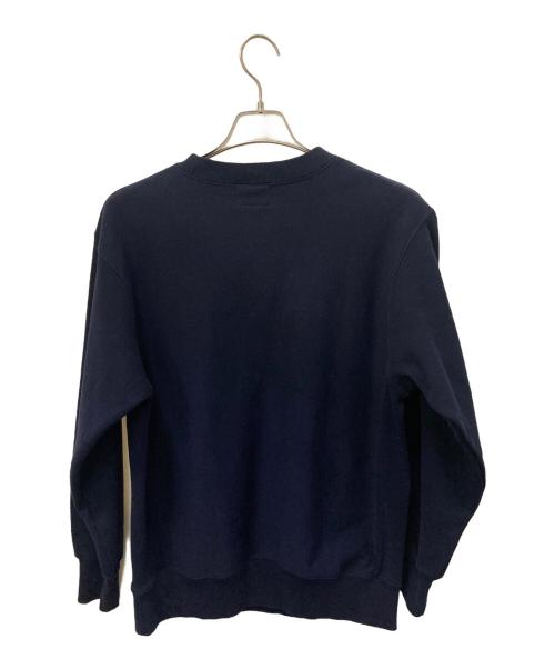 SHARDY SELF HELP BOOKS（シェイディーセルフヘルプブックス）SHARDY SELF HELP BOOKS (シェイディーセルフヘルプブックス) プリントスウェット ネイビー サイズ:Mの古着・服飾アイテム