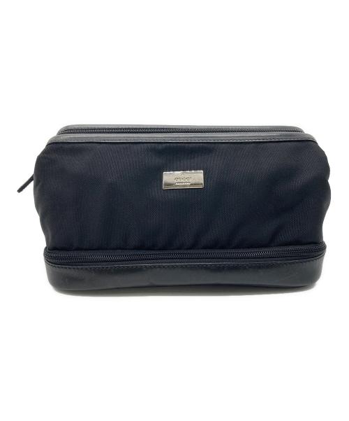 GUCCI（グッチ）GUCCI (グッチ) コスメポーチ ブラックの古着・服飾アイテム