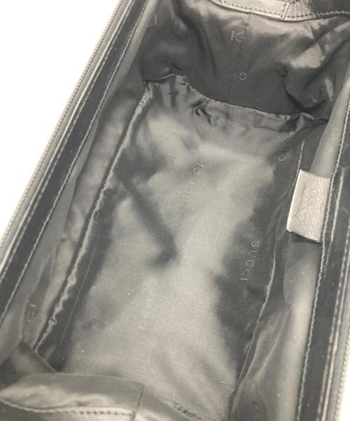 GUCCI（グッチ）GUCCI (グッチ) コスメポーチ ブラックの古着・服飾アイテム