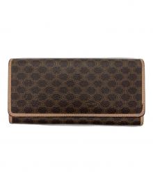 CELINE（セリーヌ）の古着「長財布」｜ブラウン