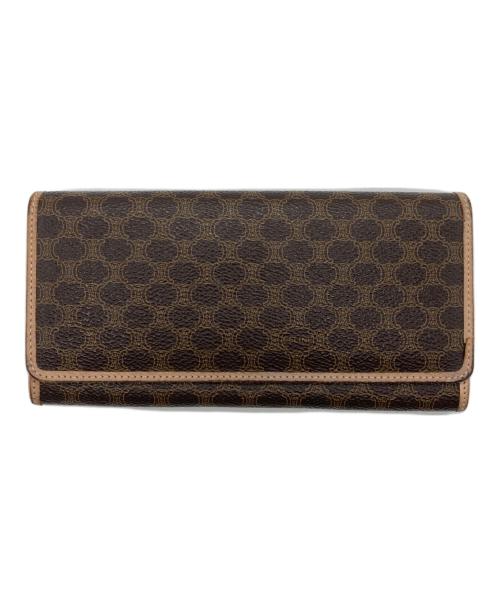 CELINE（セリーヌ）CELINE (セリーヌ) 長財布 ブラウンの古着・服飾アイテム