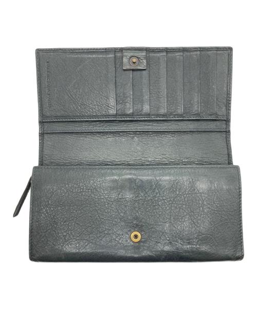 BALENCIAGA（バレンシアガ）BALENCIAGA (バレンシアガ) 長財布 グリーンの古着・服飾アイテム