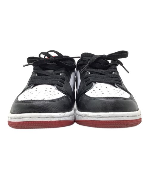 NIKE（ナイキ）NIKE (ナイキ) AIR JORDAN 1 RETRO LOW OG ホワイト×ブラック×レッド サイズ:cm26の古着・服飾アイテム
