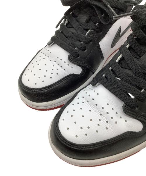 NIKE（ナイキ）NIKE (ナイキ) AIR JORDAN 1 RETRO LOW OG ホワイト×ブラック×レッド サイズ:cm26の古着・服飾アイテム